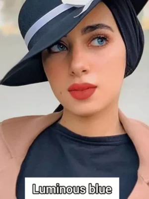 لنز لومینس بلو آبی اقیانوسی بدون دور - Image 4