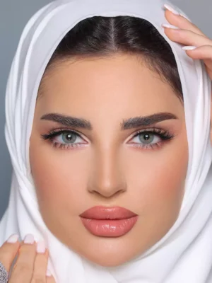 لنز لومینس بلو آبی اقیانوسی بدون دور - Image 2
