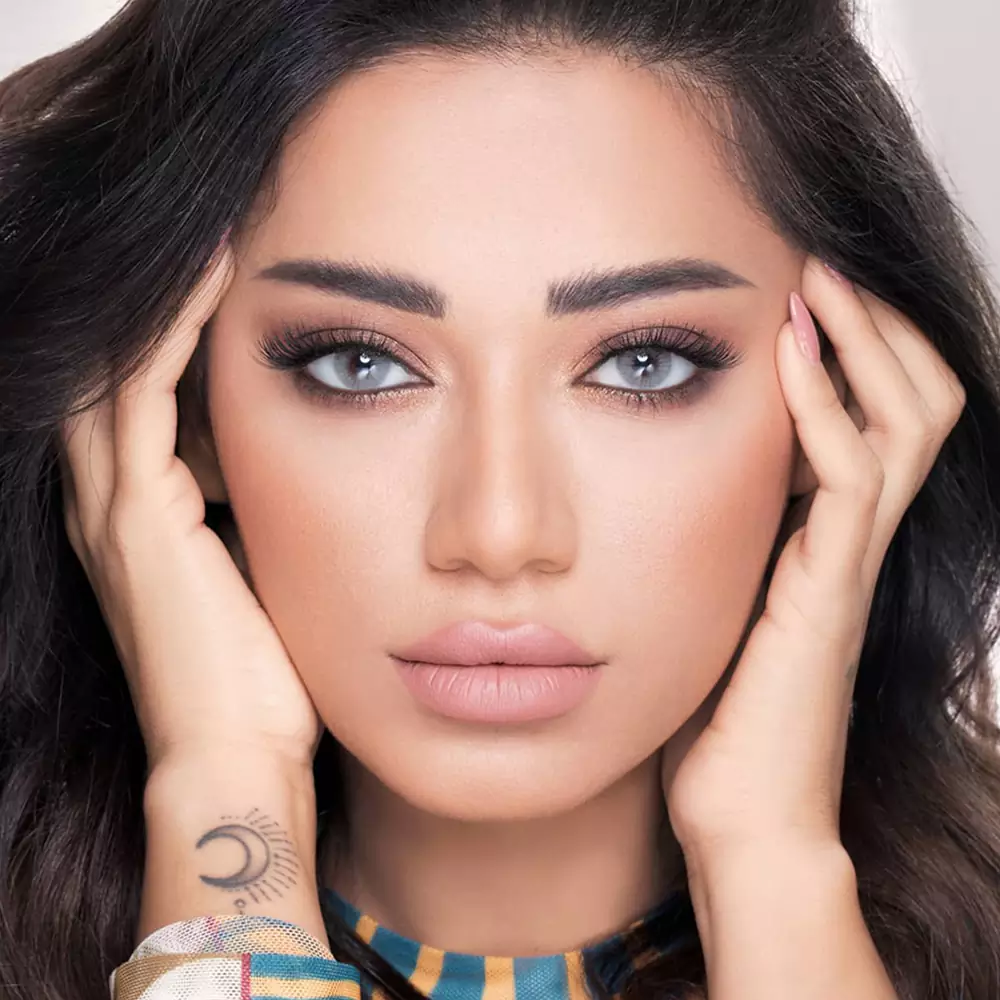 لنز لومینس کریستال طوسی روشن بدون دور - Image 4