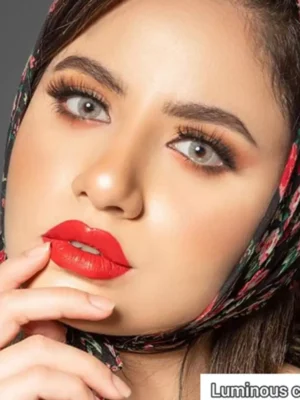 لنز لومینس کریستال طوسی روشن بدون دور - Image 8