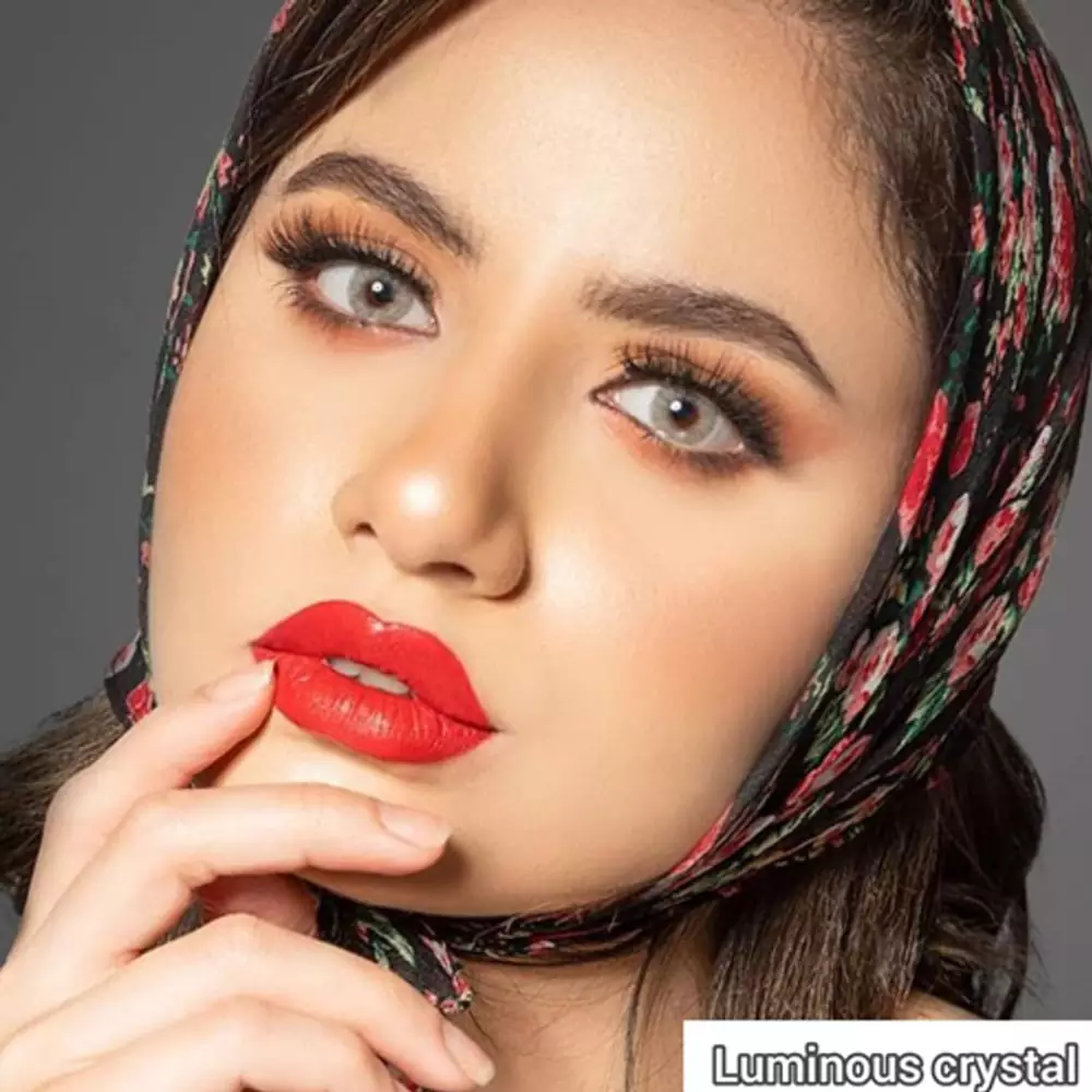 لنز لومینس کریستال طوسی روشن بدون دور - Image 8