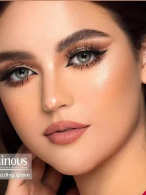 لنز لومینس دازلینگ گرین سبز یشمی دور دار - Image 5