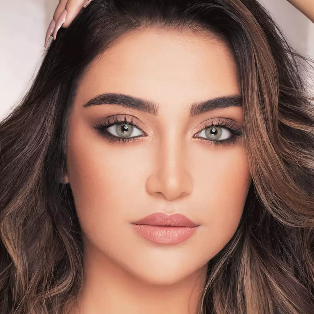 لنز لومینس گرین سبز یشمی روشن بدون دور - Image 9