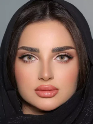 لنز لومینس هازل عسلی ته مایه خاکی روشن بدون دور - Image 2