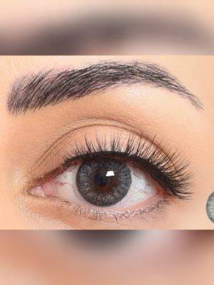 لنز چشم فصلی طوسی دوردار از برند فستیوال مورنینگ کیو Festival Morning Q gray 2tone