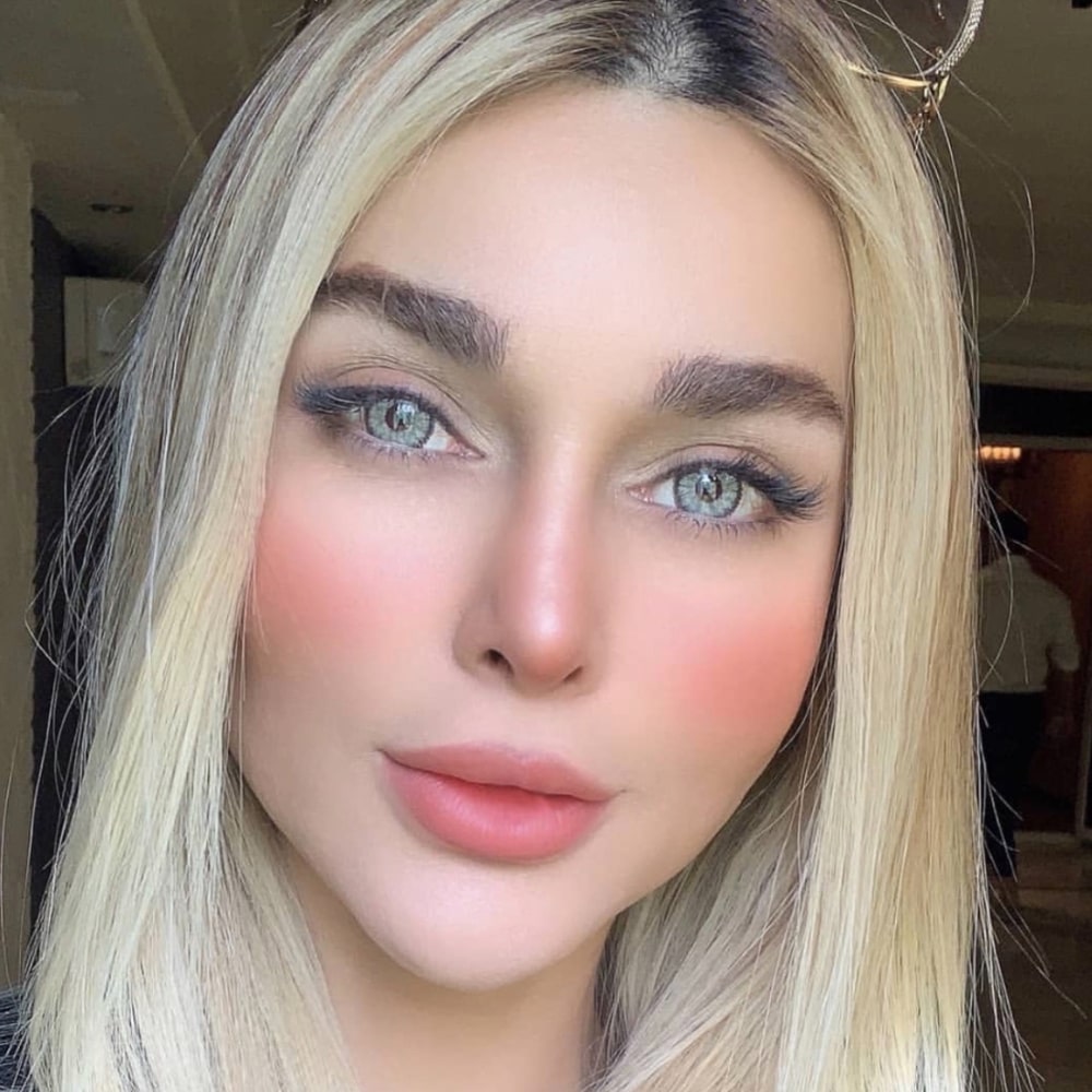 لنز ترسا لنا گری طوسی سبز - Image 3