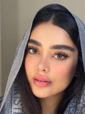 لنز رنگی سبز دور دار ارکید گرین رز