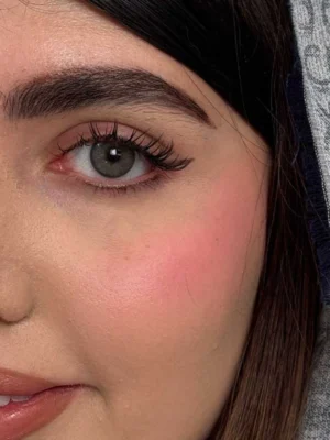 لنز رنگی طوسی عسلی دور محو مارس گری رز