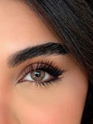 لنز رنگی خاکی عسلی برنز یونیک