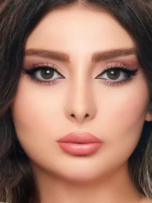 لنز رنگی سنوریتا جدیت سبز یشمی دوردار سالانه