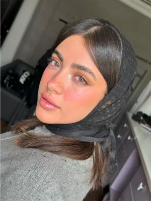 لنز جمستون سیئنا اکر کلاسیک عسلی دور دار - Image 4