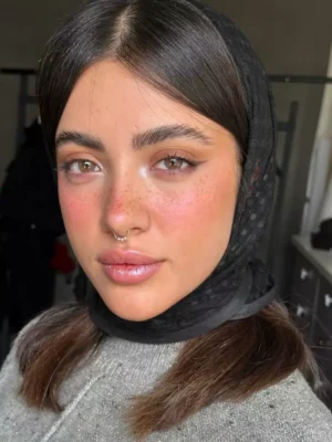 لنز جمستون سیئنا اکر کلاسیک عسلی دور دار - Image 3