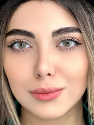 لنز یونیک برگاموت سبز بدون دور - Image 2