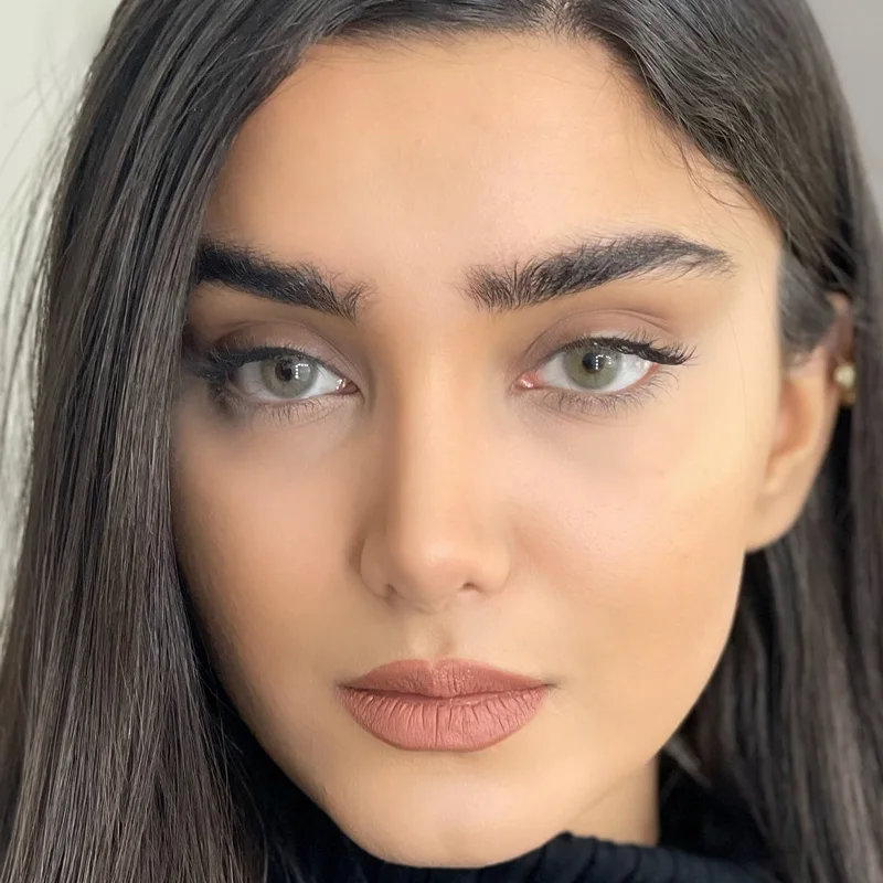 لنز یونیک برگاموت سبز بدون دور - Image 4