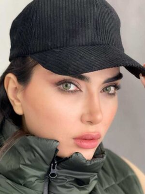 لنز رنگی یونیک عسلی زیتونی دوردار لیناریا