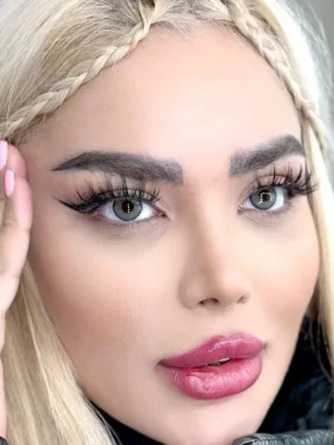 لنز یونیک والرین طوسی سبز دور دار