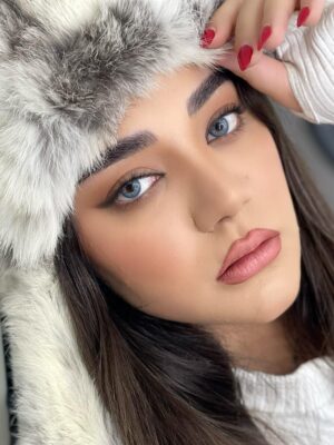 لنز آبی آسمانی آلموند بلو آماندا کد562
