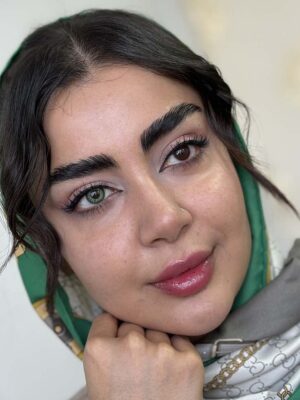 لنز رنگی سبز کد 542