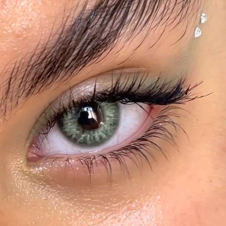 لنز رنگی سبز کد 542