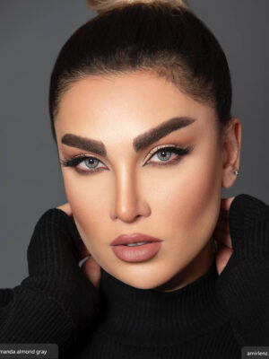 لنز طوسی روشن آلموند گری آماندا کد561