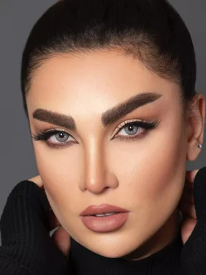لنز آماندا آلموند گری طوسی روشن بدون دور - Image 2