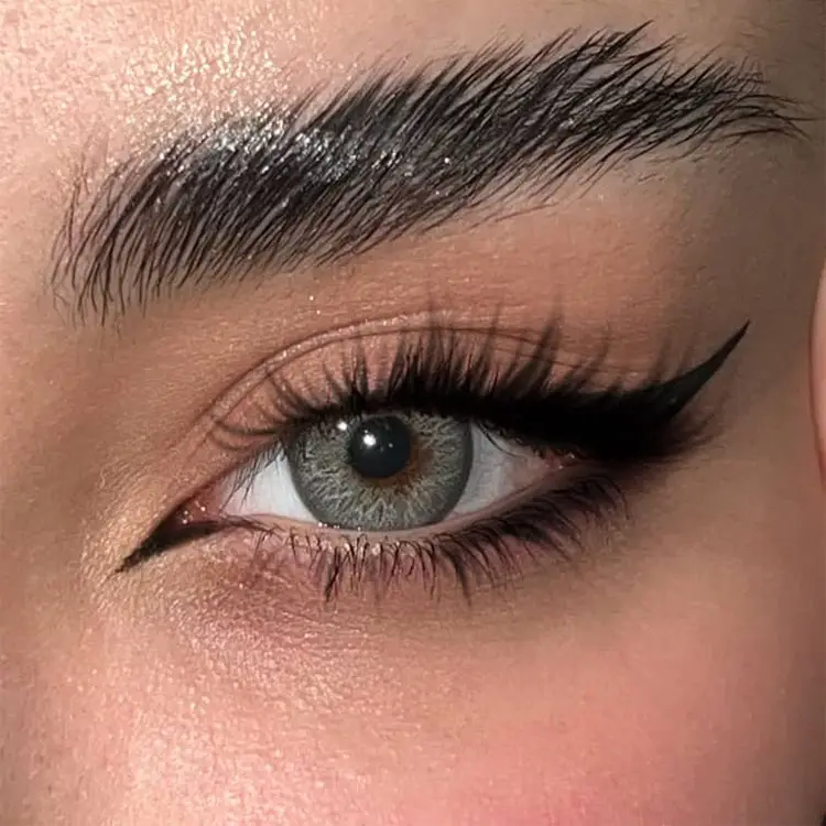 لنز آماندا آئورا گری طوسی خاکستری