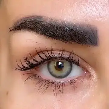 لنز آماندا کینگ آف شاین سبز عسلی - Image 2