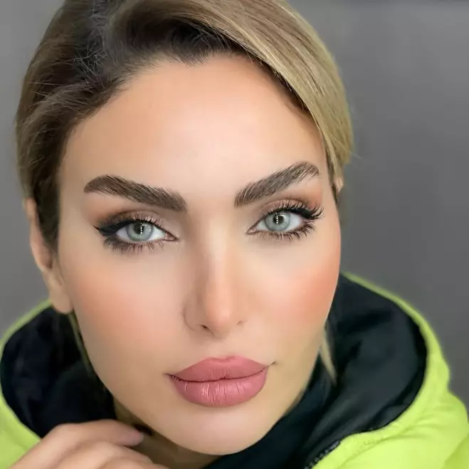 لنز آماندا پاستل گرین سبز - Image 6