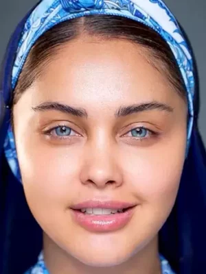 لنز سلنا بلو جینز آبی روشن دور دار - Image 3
