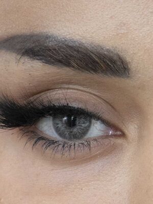 لنز رنگی سلنا طوسی خاکستری گلکسی گری ماهانه
