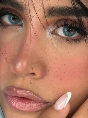 لنز جمستون کبالت بلو کول آبی اقیانوسی بدون دور - Image 6