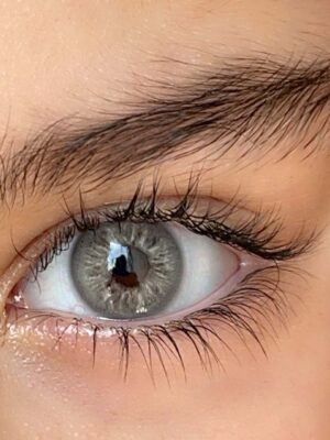 لنز طوسی خاکستری رگه دار هاوایی گری سلنا