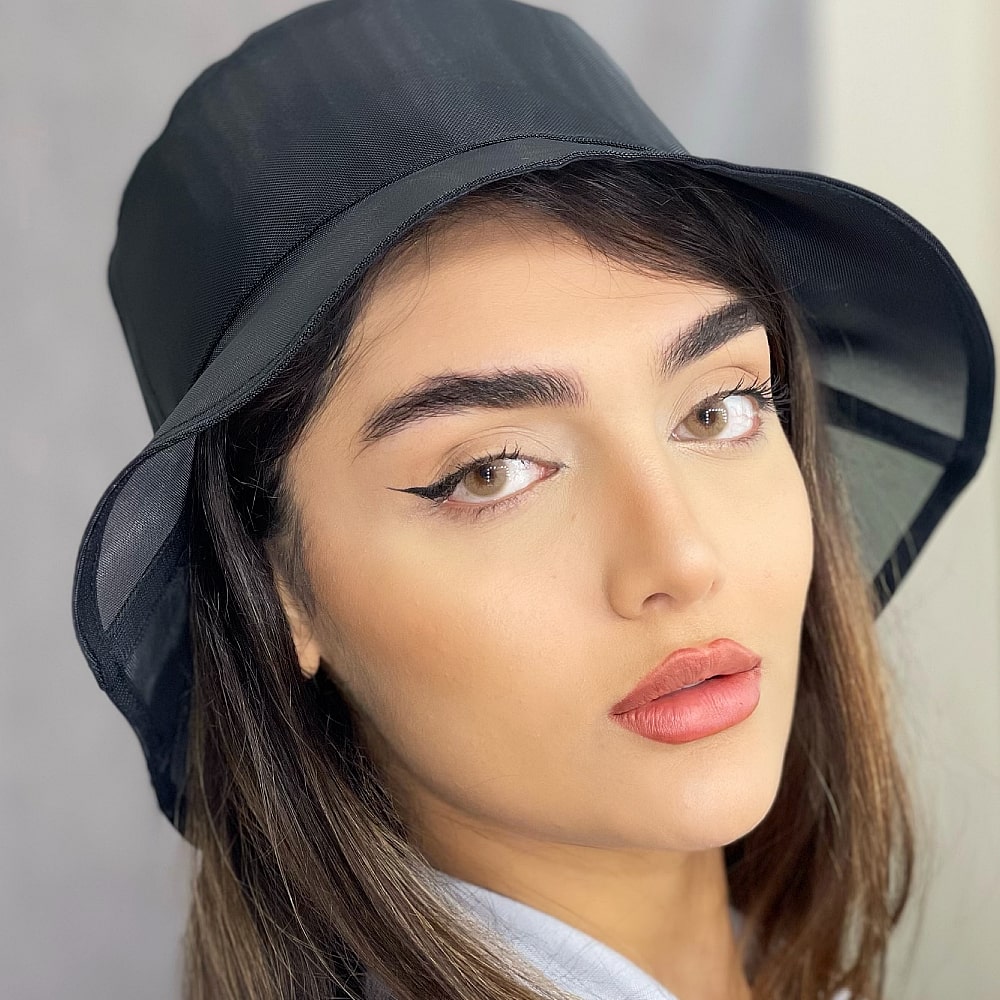لنز آیس کالر کارولینا عسلی خاکی