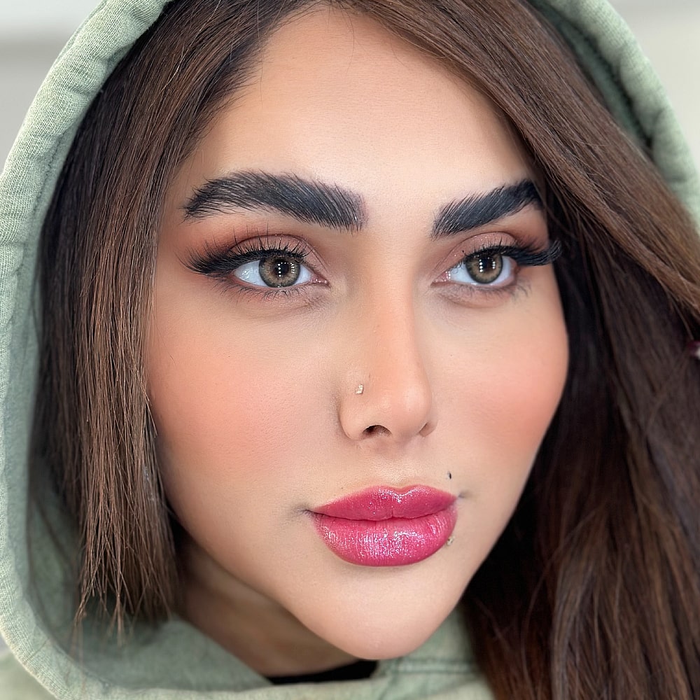لنز آیس کالر چارمینگ گرین سبز عسلی - Image 2