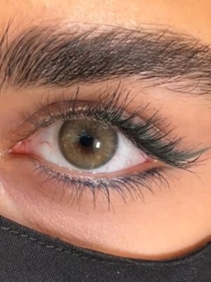 لنز آیس کالر گلد بلو طوسی عسلی