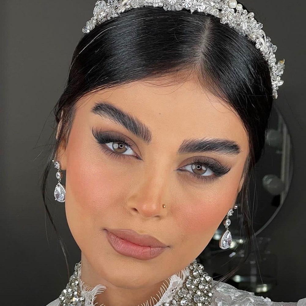 لنز آیس کالر گلد بلو طوسی عسلی - Image 2