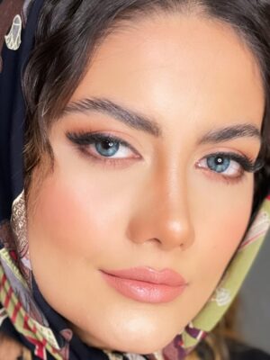 لنز آیس کالر ماداگاسکار آبی سرمه ای کهکشانی - Image 2