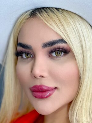 لنز آیس کالر ویرجینیا عسلی سبز - Image 2