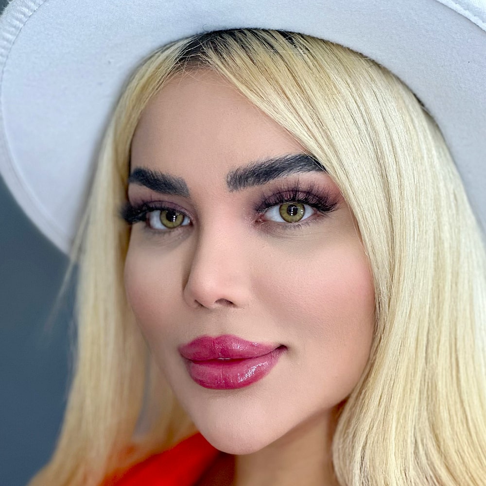 لنز آیس کالر ویرجینیا عسلی سبز - Image 2