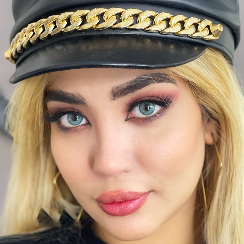 لنز آیس کالر اونیکس بلو آبی اقیانوسی - Image 2