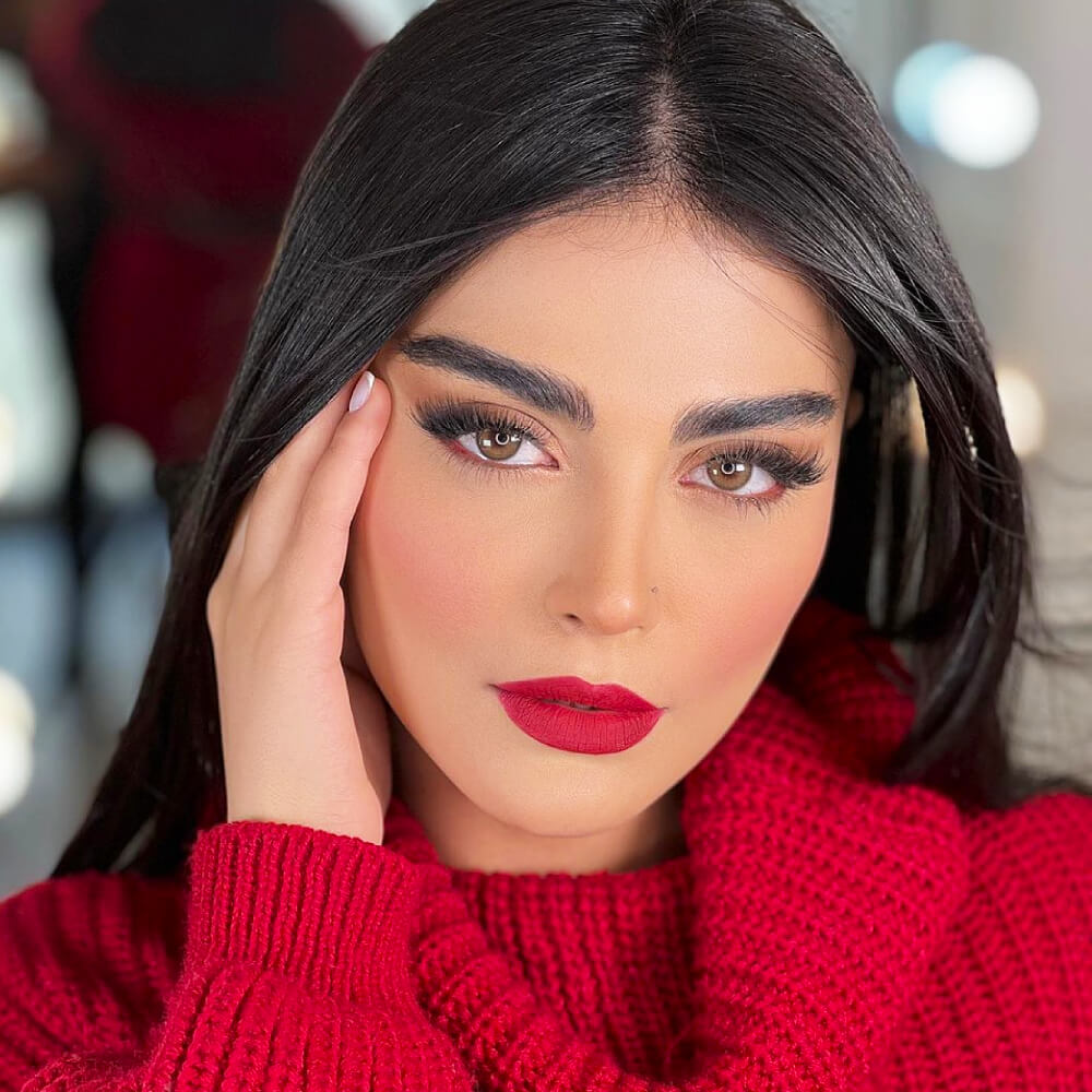 لنز آیس کالر رادین گلد عسلی زیتونی - Image 2