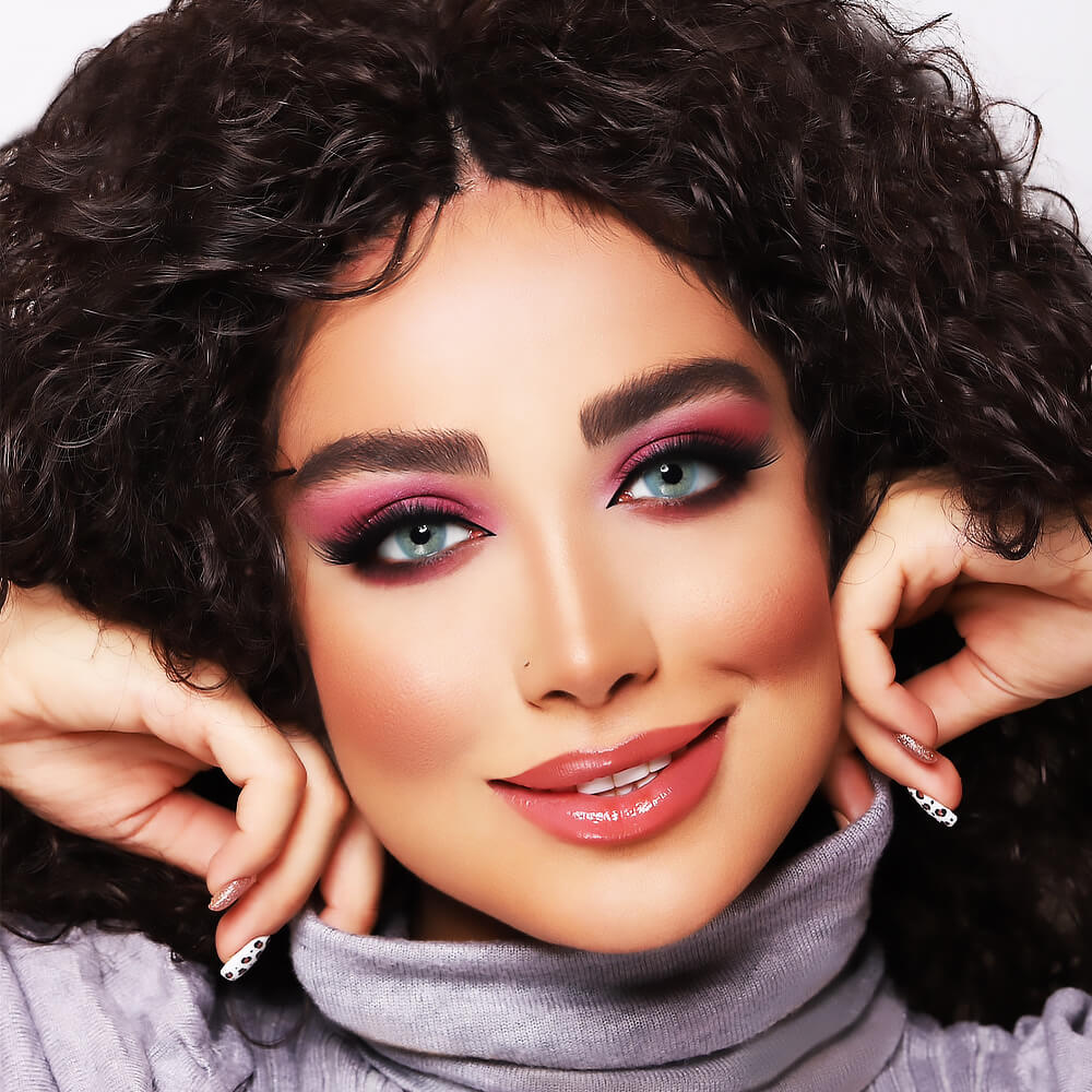 لنز آیس کالر ربل بلو آبی اقیانوسی روشن - Image 5