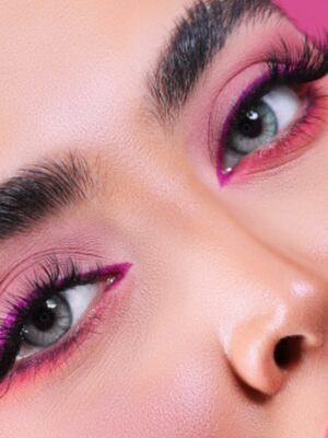 لنز ایس کالر اسپینل گری طوسی سبز
