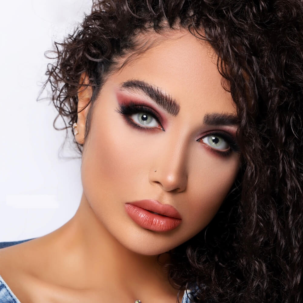 لنز آیس کالر ونوس طوسی سبز روشن - Image 3