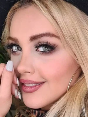 لنز لومینس دازلینگ گرین سبز یشمی دور دار - Image 3
