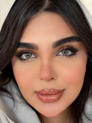 لنز طوسی رگه دار مینک یونیک کد 2109
