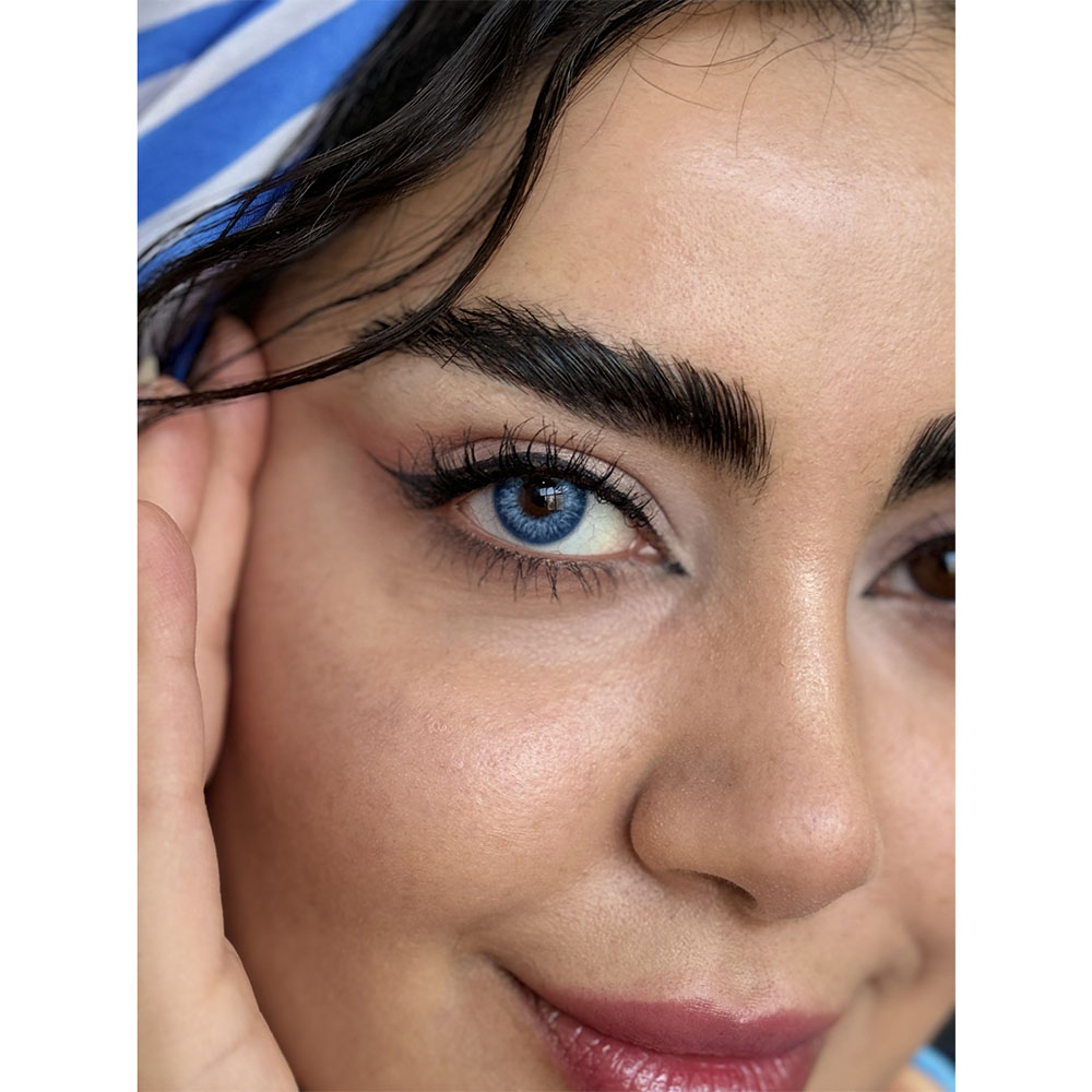 لنز رنگی آبی نیوی کد 541