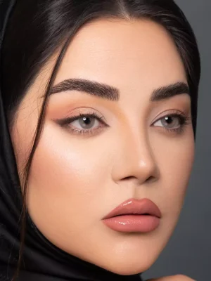 لنز اپتی کالر روبی گری طوسی بدون دور