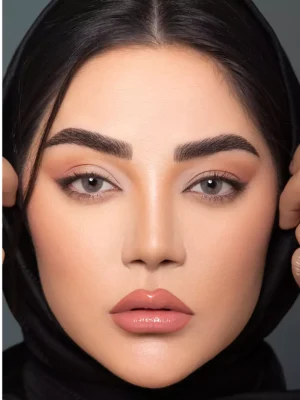 لنز اپتی کالر روبی گری طوسی بدون دور - Image 2