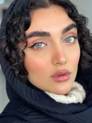 لنز یونیک فلوریدا سبز طوسی عسلی دور دار - Image 2
